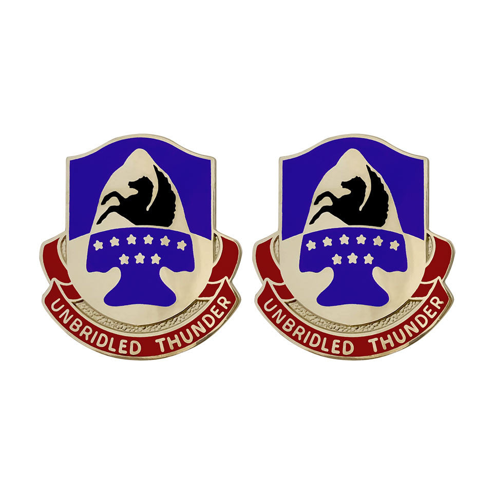 63rd Aviation Brigade Unit Crest (Unbridled Thunder) Army Unit Crests