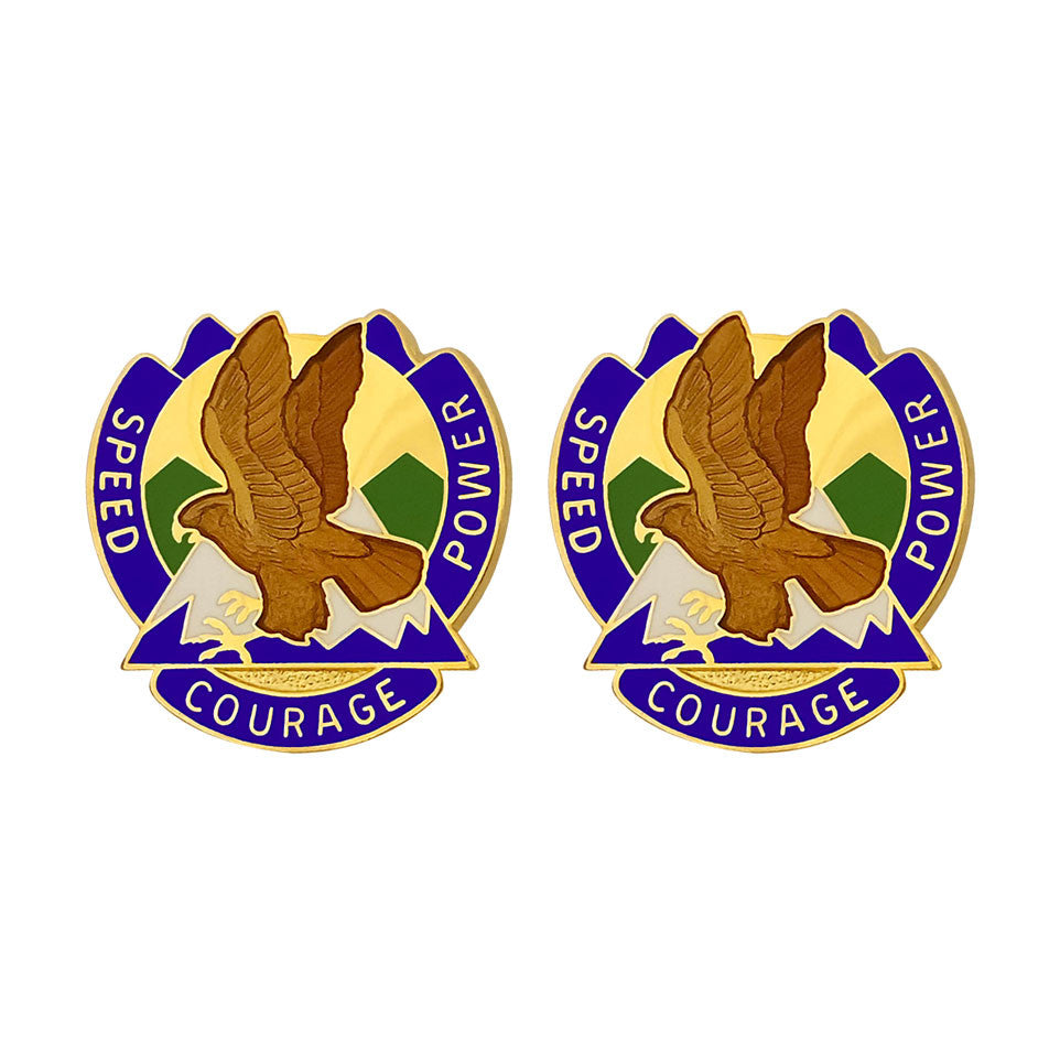 66th Theater Aviation Command Unit Crest (Speed Courage Power) Army Unit Crests