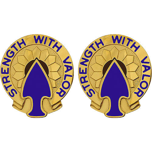 69th Infantry Brigade Unit Crest (Strength With Valor) Army Unit Crests