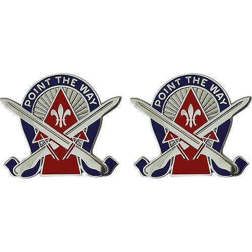 76th Infantry Brigade Combat Team Unit Crest (Point the Way) Army Unit Crests