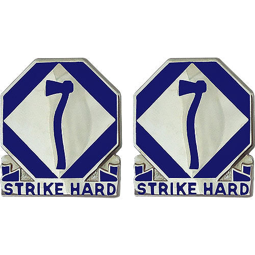 84th Training Command (Leader Readiness) Unit Crest (Strike Hard) Army Unit Crests