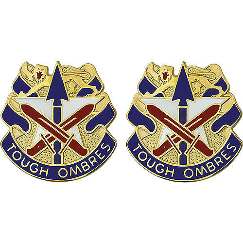 90th Sustainment Brigade Unit Crest (Tough Ombres) Army Unit Crests