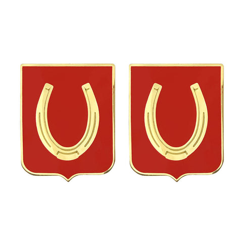100th Regiment Unit Crest (No Motto) - Sold in Pairs