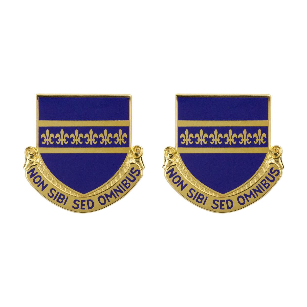 126th Support Battalion Unit Crest (Non Sibi Sed Omnibus) Army Unit Crests