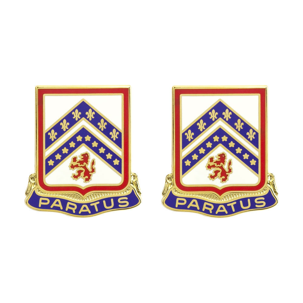 103rd Engineer Battalion Unit Crest (Paratus) Army Unit Crests