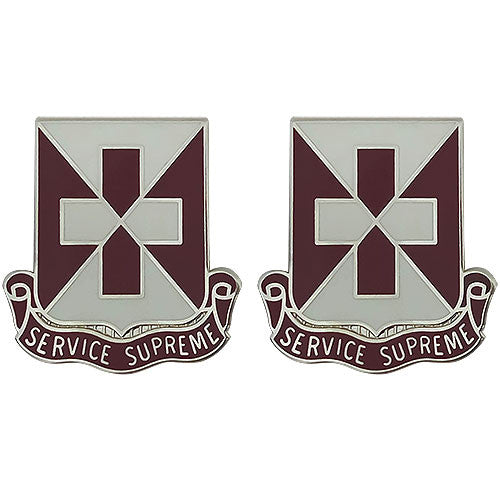 106th Medical Battalion Unit Crest (Service Supreme) Army Unit Crests