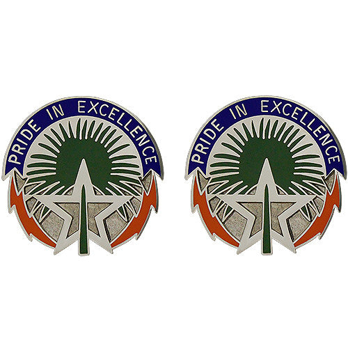 108th Signal Battalion Unit Crest (Pride in Excellence) Army Unit Crests