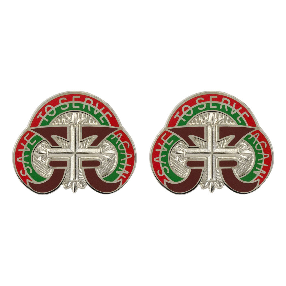 109th Medical Battalion Unit Crest (Save to Serve Again) Army Unit Crests