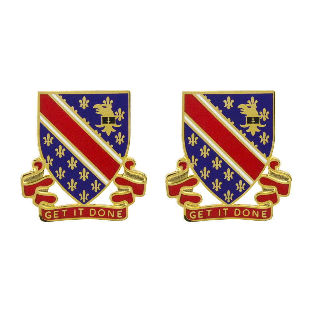 110th Maneuver Enhancement Brigade Unit Crest (Get it Done) Army Unit Crests