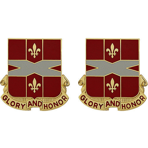 111th ADA (Air Defense Artillery) Unit Crest (Glory and Honor) Army Unit Crests