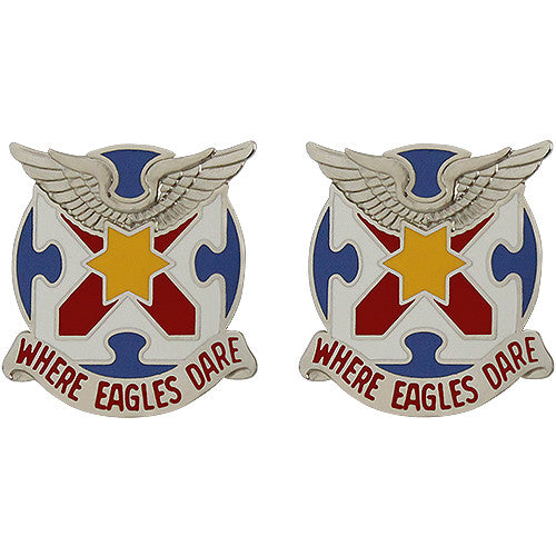 131st Aviation Regiment Unit Crest (Where Eagles Dare) Army Unit Crests