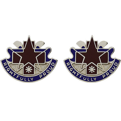31st Combat Support Hospital Unit Crest (Rightfully Proud) Army Unit Crests