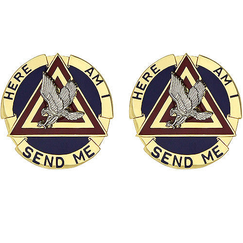 164th Aviation Group Unit Crest (Here Am I Send Me) Army Unit Crests
