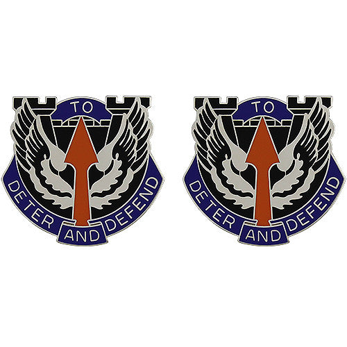 166th Aviation Brigade Unit Crest (To Deter and Defend) Army Unit Crests