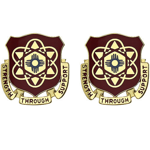 67th Maintenance Battalion Unit Crest (Strength Through Support) Army Unit Crests