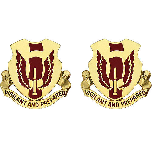 177th Regiment Unit Crest (Vigilant and Prepared) Army Unit Crests