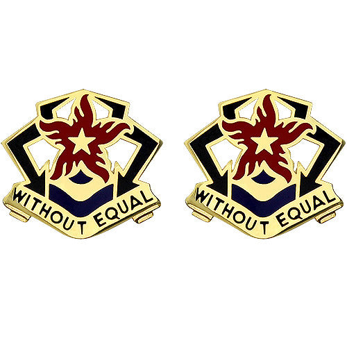 184th Ordnance Battalion Unit Crest (Without Equal) Army Unit Crests