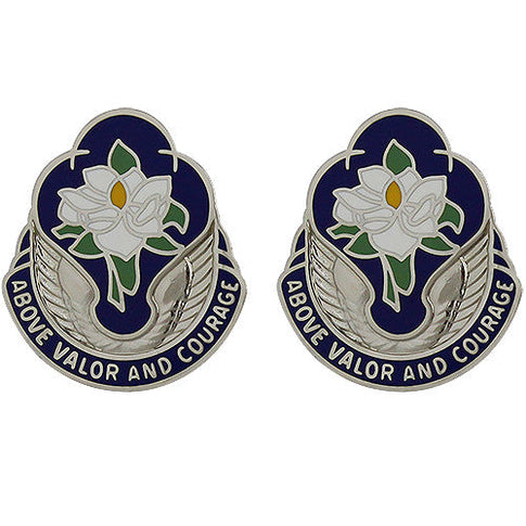 185th Aviation Brigade Unit Crest (Above Valor and Courage) - Sold in Pairs
