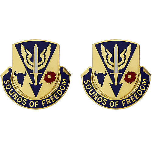 189th Aviation Battalion Unit Crest (Sounds of Freedom) Army Unit Crests