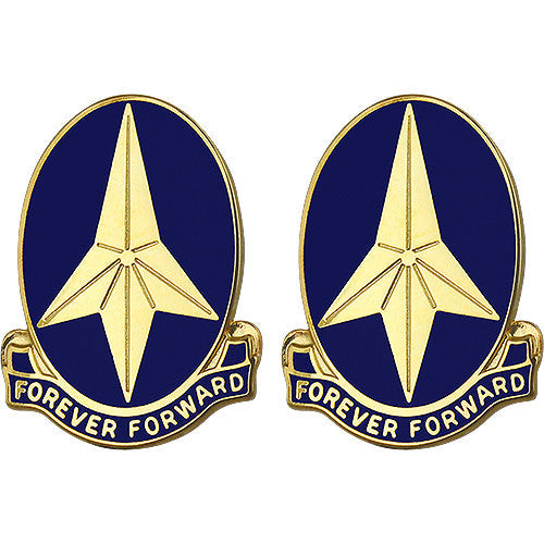 197th Infantry Brigade Unit Crest (Forever Forward) Army Unit Crests