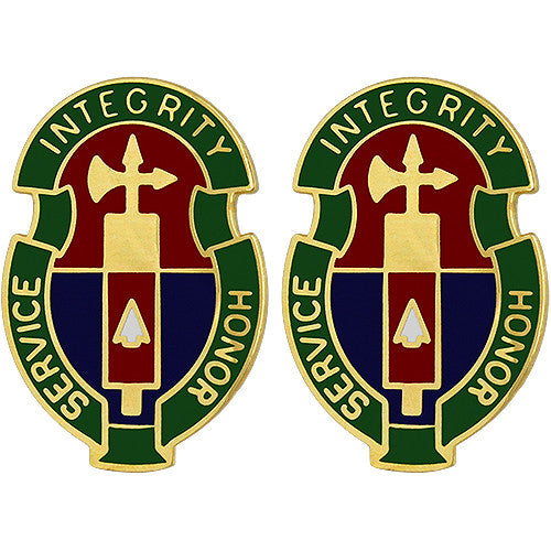 198th Military Police Battalion Unit Crest (Service Integrity Honor) Army Unit Crests
