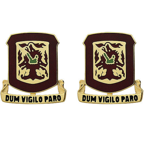 204th ADA (Air Defense Artillery) Regiment Unit Crest (Dum Vigilo Paro) Army Unit Crests