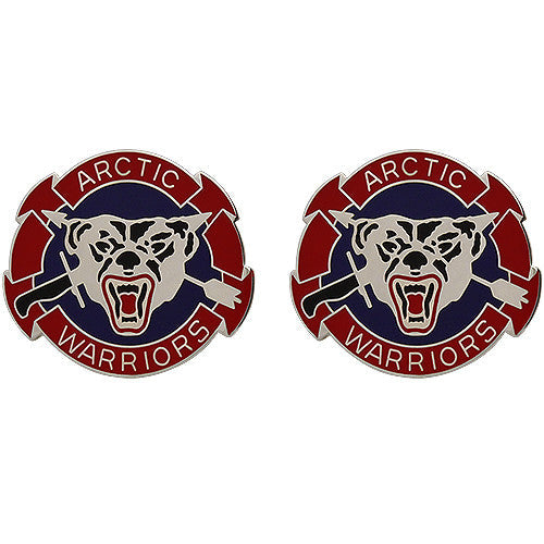 207th Infantry Group Unit Crest (Arctic Warriors) Army Unit Crests