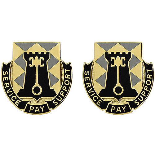 208th Finance Battalion Unit Crest (Service Pay Support) Army Unit Crests