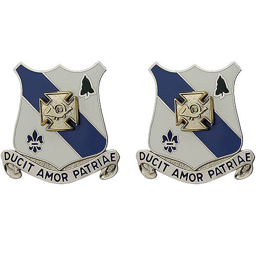 210th Armor Regiment Unit Crest (Ducit Amor Patriae) Army Unit Crests