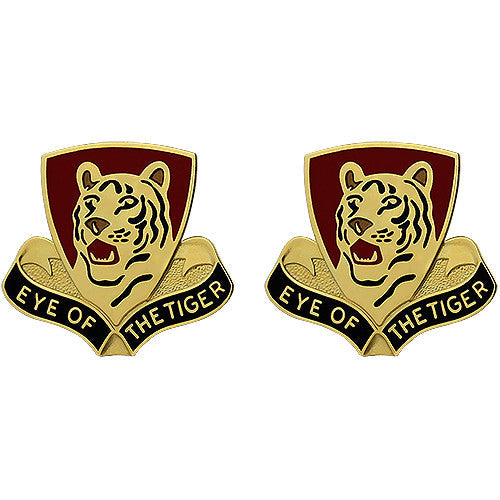 219th Battlefield Surveillance Brigade Unit Crest (Eye of the Tiger) Army Unit Crests