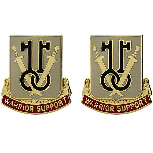 225th Support Battalion Unit Crest (Warrior Support) Army Unit Crests