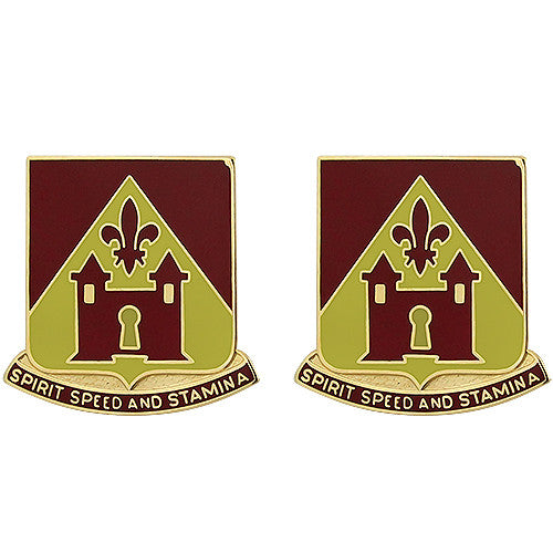 229th Field Artillery Regiment Unit Crest (Spirit Speed and Stamina) Army Unit Crests
