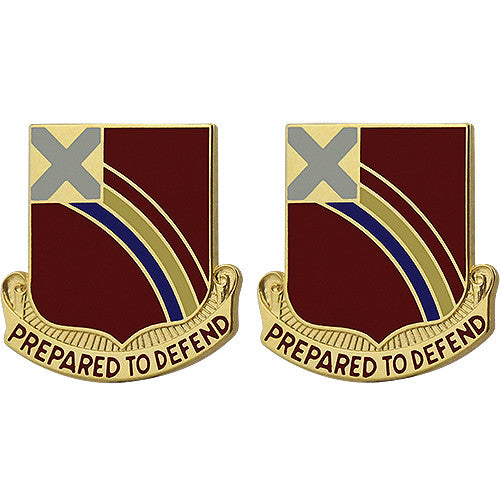 246th Field Artillery Regiment Unit Crest (Prepared to Defend) Army Unit Crests