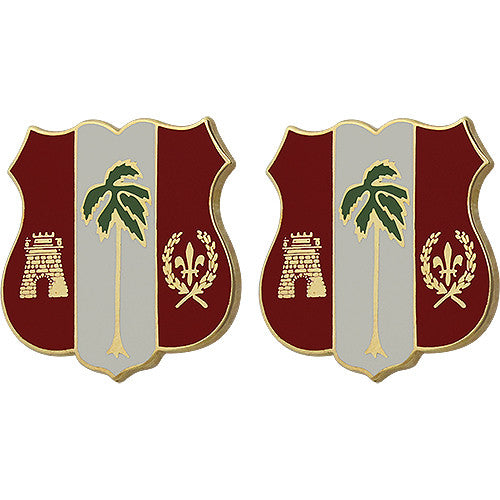 250th ADA (Air Defense Artillery) Regiment Unit Crest (No Motto) Army Unit Crests