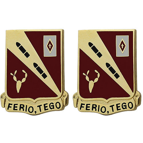 260th Regiment Unit Crest (Ferio, Tego) Army Unit Crests