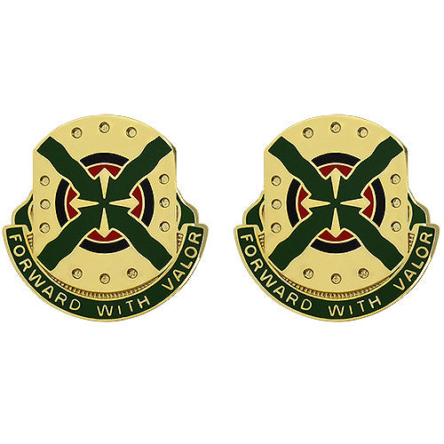 264th Engineer Group Unit Crest (Forward With Valor) Army Unit Crests