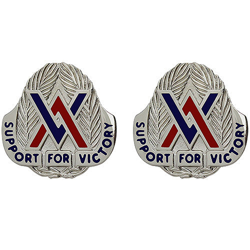 264th Support Battalion Unit Crest (Support for Victory) Army Unit Crests