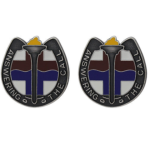 264th Medical Battalion Unit Crest (Answering the Call) Army Unit Crests