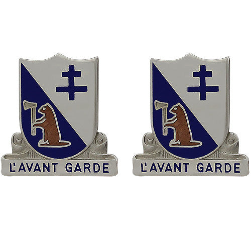 274th Regiment Unit Crest (L'Avant Garde) Army Unit Crests