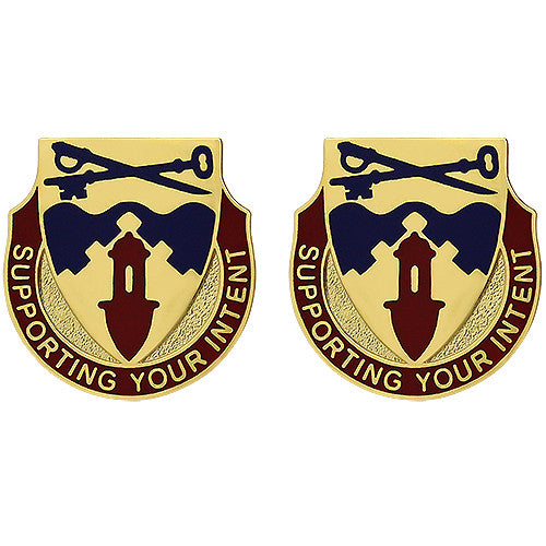292nd Support Battalion Unit Crest (Supporting Your Intent) Army Unit Crests