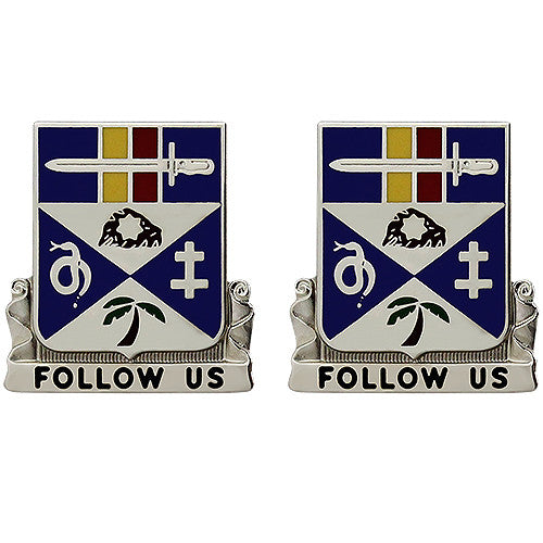 293rd Infantry Regiment Unit Crest (Follow Us) Army Unit Crests