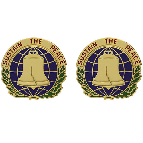 304th Civil Affairs Brigade Unit Crest (Sustain the Peace) Army Unit Crests