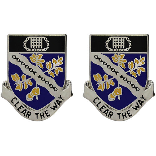 307th Regiment Unit Crest (Clear the Way) Army Unit Crests