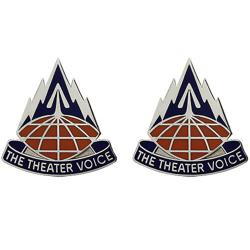 311th Signal Command Unit Crest (The Theater Voice) Army Unit Crests