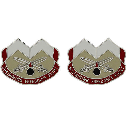 314th Support Battalion Unit Crest (Sustaining Freedom's Fight) Army Unit Crests