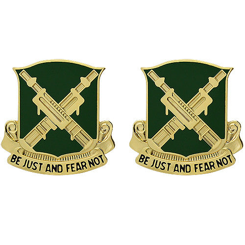 317th Military Police Battalion Unit Crest (Be Just and Fear Not) Army Unit Crests