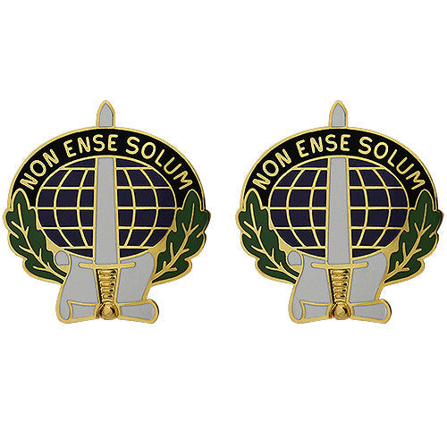 352nd Civil Affairs Command Unit Crest (Non Ense Solum) Army Unit Crests