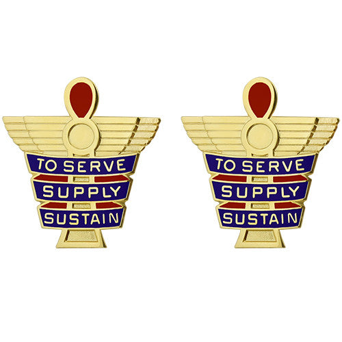 378th Support Battalion Unit Crest (To Serve Supply Sustain) Army Unit Crests