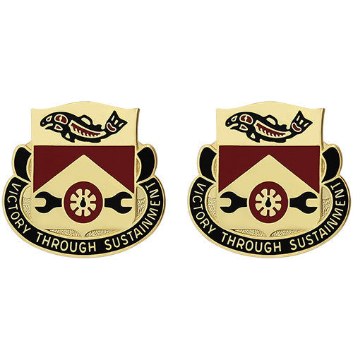 382nd Support Battalion Unit Crest (Victory Through Sustainment) Army Unit Crests