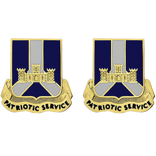 393rd Regiment Unit Crest (Patriotic Service) Army Unit Crests